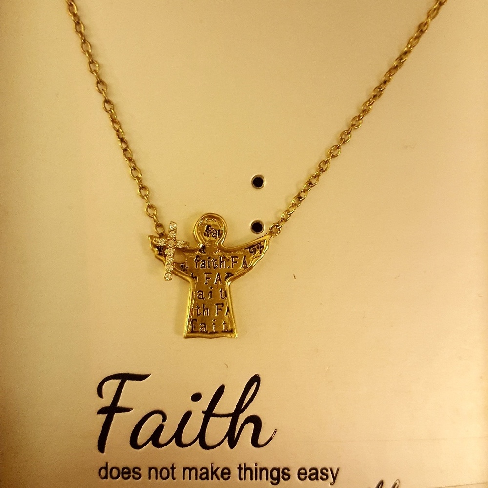 Faith Angel necklace